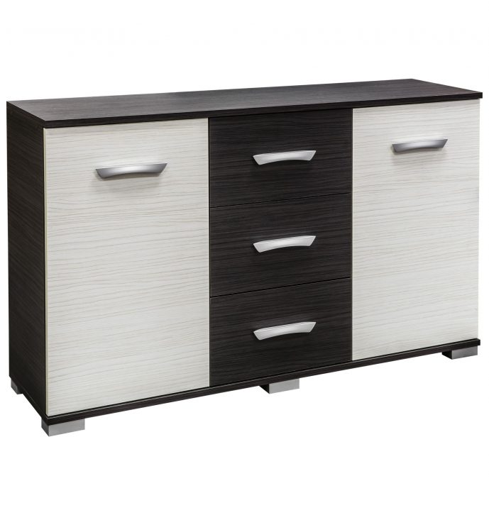 Basel 2 ajtós 3 fiókos komód