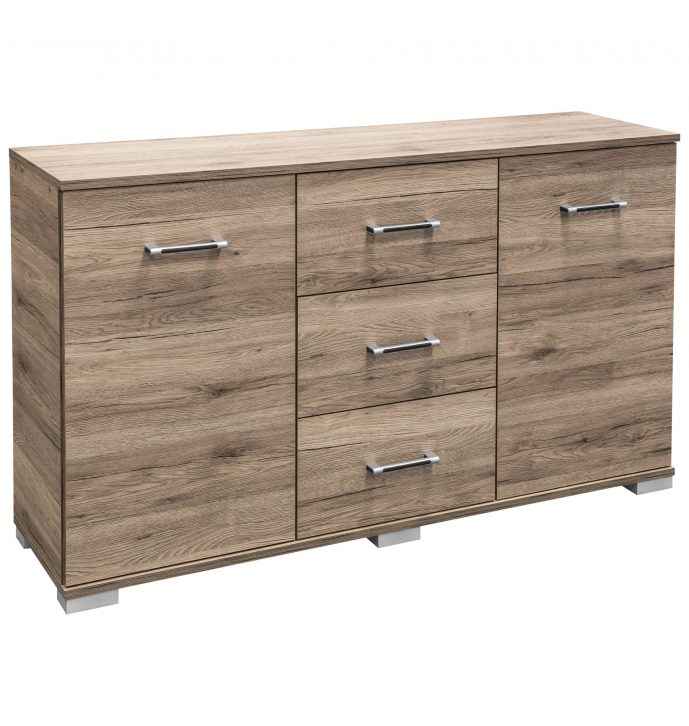 Messina 2 ajtós 3 fiókos komód