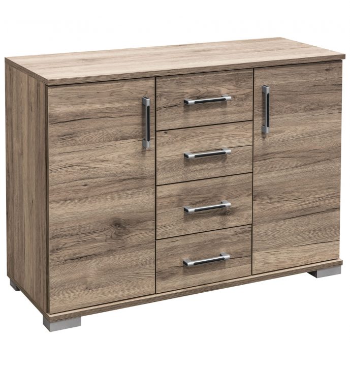 Messina 2 ajtós 4 fiókos komód