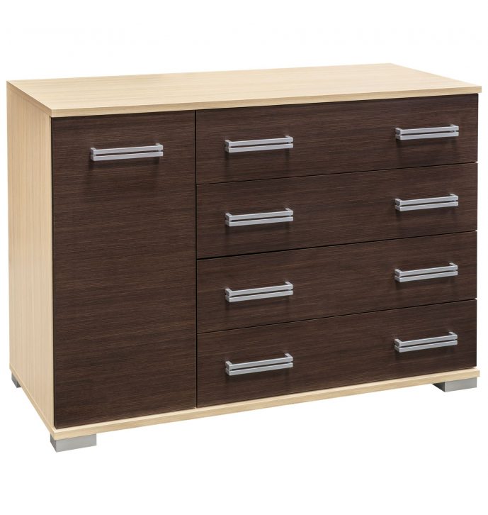 Tokyo 4 fiókos ajtós komód