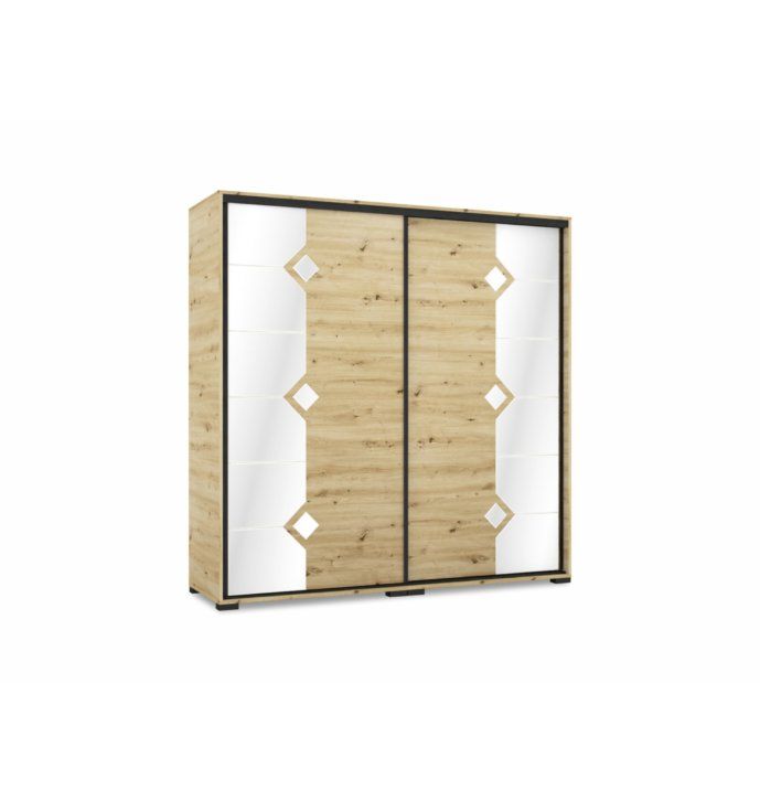 Diamond tolóajtós gardrób 200cm