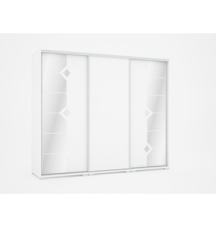 Diamond tolóajtós gardrób 239cm