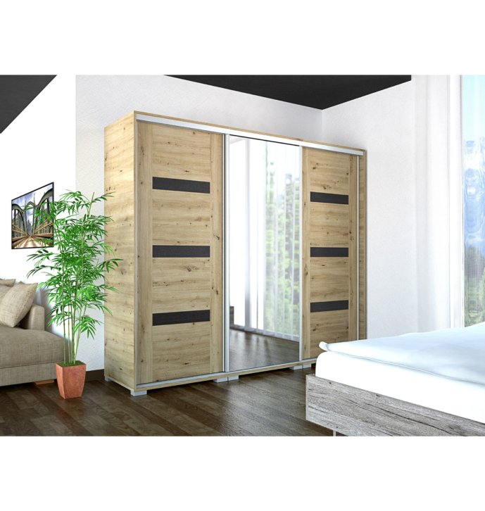 Capri tolóajtós gardrób