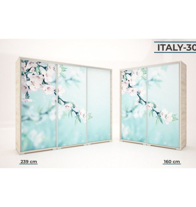 Italy style tolóajtós gardrób (30) 160 cm