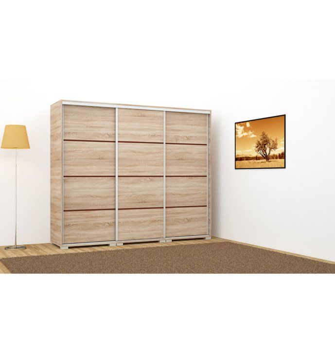 Borneo tolóajtós gardrób 239cm