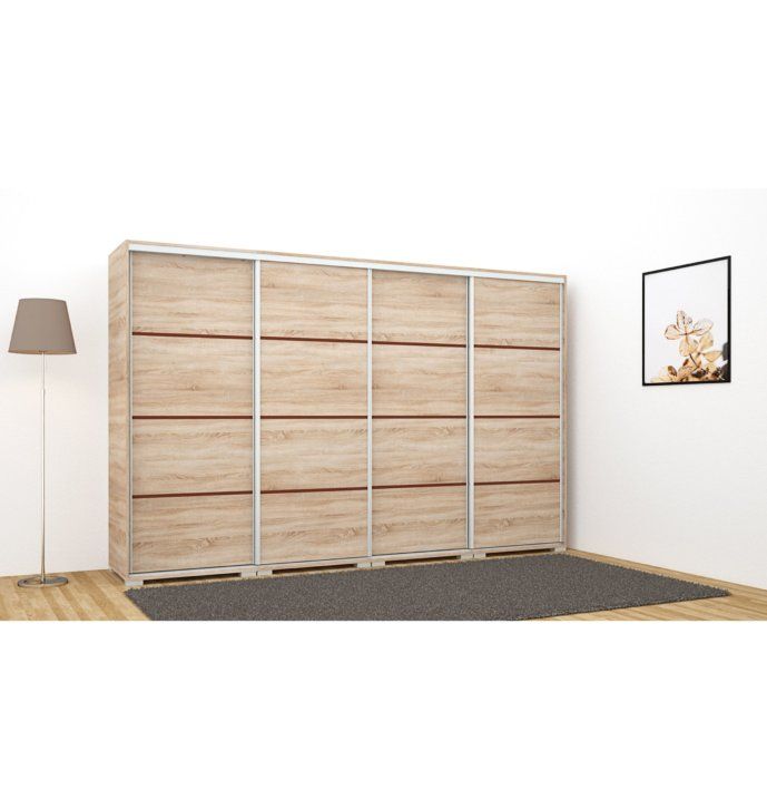 Borneo tolóajtós gardrób 318cm