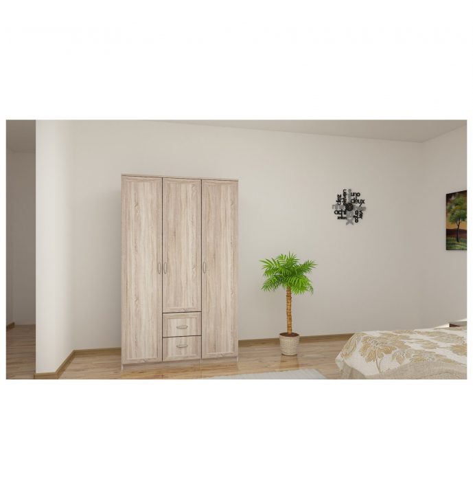 RC-SGN 120 cm vállfás-polcos gardrób