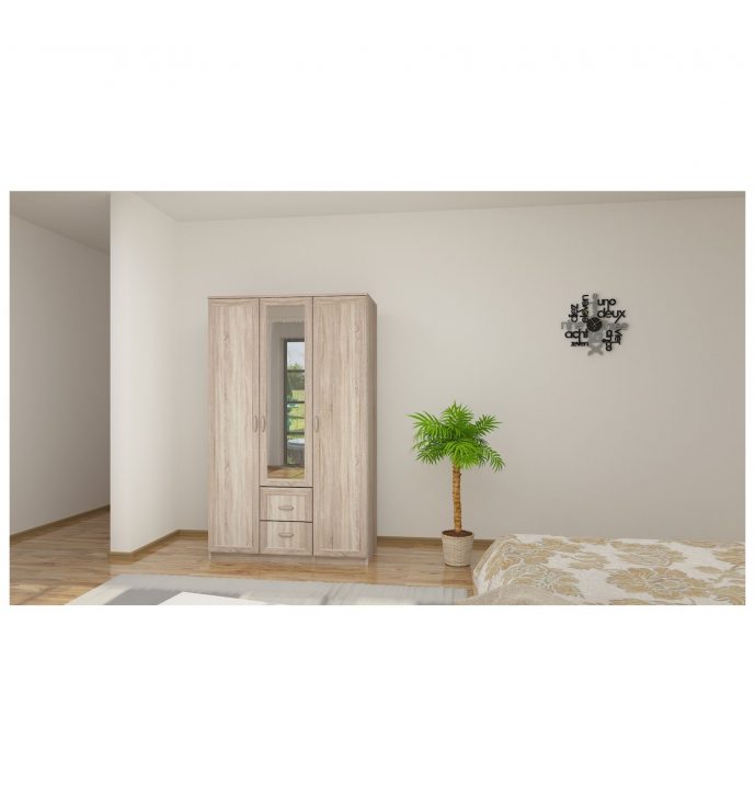 RC-SGT 120 cm vállfás-polcos gardrób