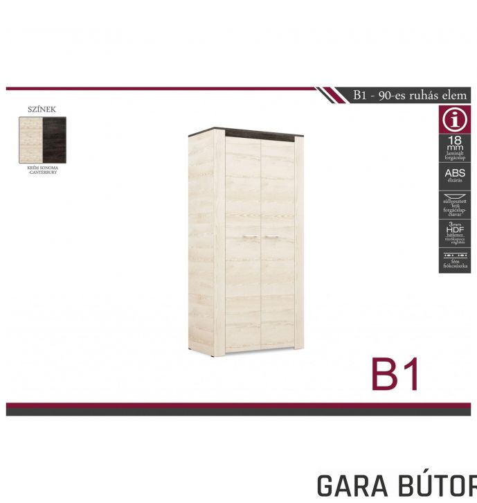 Brema B1 – 90-es ruhás elem